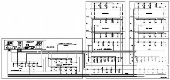 上33层住宅楼电气CAD施工图纸（一类高层）(自动报警系统) - 4