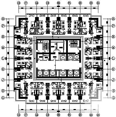 大型酒店弱电智能化CAD施工图纸22张 - 2