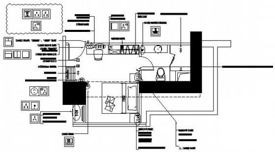 大型酒店弱电智能化CAD施工图纸22张 - 4