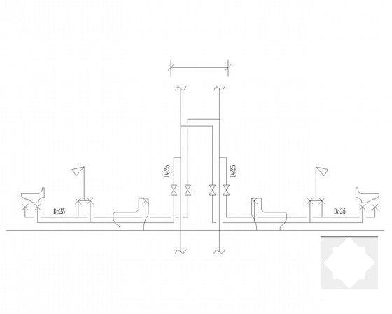 7层快捷酒店室内装修水电工程CAD施工图纸(弱电设计说明) - 4
