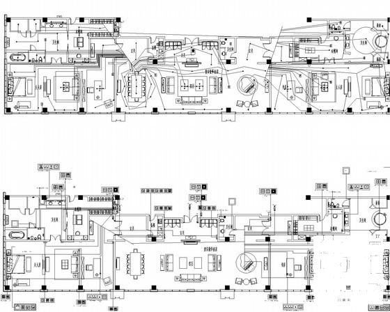 6层酒店弱电智能化CAD施工图纸28张(电气设计说明) - 1