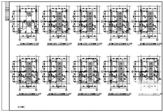 4层商贸广场改造为五星酒店结构设计图纸(节点大样图) - 2