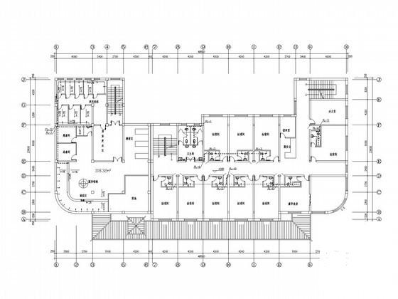 4层宾馆建筑给排水CAD施工图纸 - 1