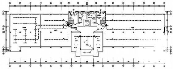 地上4层车间电气CAD施工图纸（三级负荷） - 1