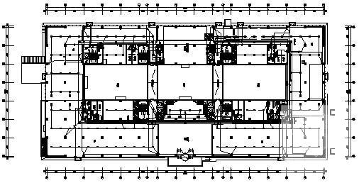5层科研楼电气消防系统CAD施工图纸(一级负荷) - 2