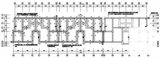 6层钢筋混凝土结构拆迁安居房电气CAD施工图纸（4幢楼） - 1