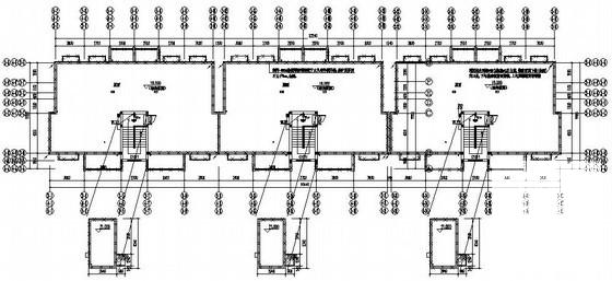 6层钢筋混凝土结构拆迁安居房电气CAD施工图纸（4幢楼） - 2