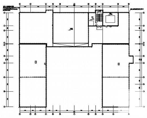 地上5层办公楼电气CAD施工图纸（二级负荷） - 4