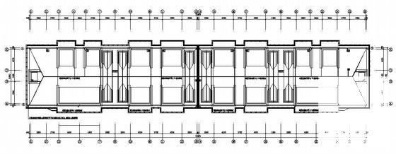 上6层住宅楼小区电气CAD施工图纸（三级负荷）(防雷接地系统) - 3