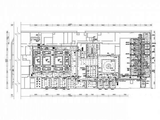 6层五星级酒店电气装修图纸CAD施工图纸（一级负荷） - 1