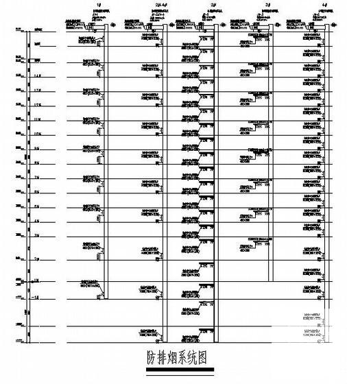 国内14层商业综合楼暖通空调CAD施工图纸 - 3