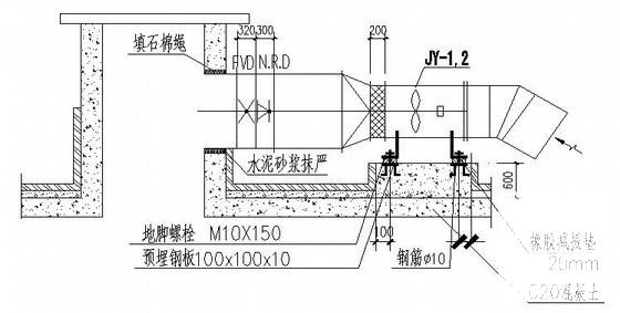 18层高层商住小区采暖通风CAD施工图纸 - 4