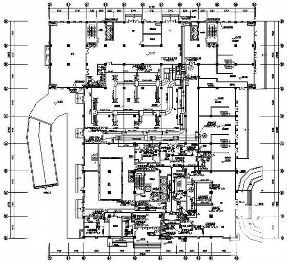 11层商业综合楼暖通空调CAD施工图纸 - 1