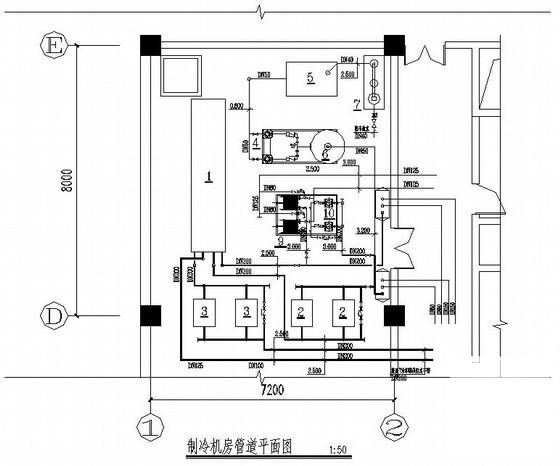 宾馆空调通风设计CAD图纸(二类高层建筑) - 4