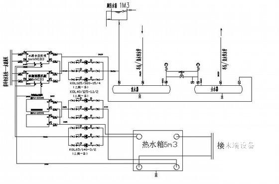 6层酒店宾馆空调通风CAD施工图纸(水源热泵机组) - 2