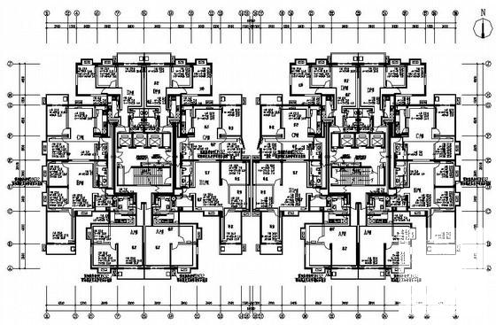 34层高层住宅楼暖通设计CAD施工图纸 - 1