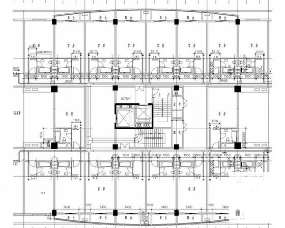 宾馆酒店暖通空调通风系统设计CAD施工图纸（机房设计） - 1