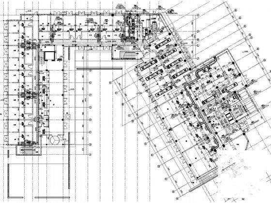 小型宾馆酒店工程空调通风系统设计CAD施工图纸 - 1