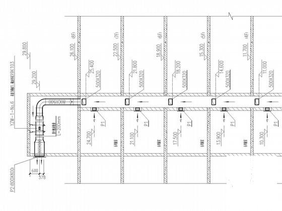 宾馆酒店建筑消防防排烟系统设计CAD施工图纸 - 2