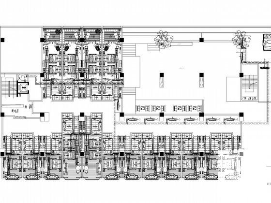 商业大楼宾馆酒店空调系统设计CAD施工图纸（空气源热泵） - 2