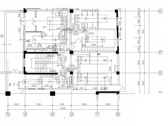 多层宾馆酒店空调通风系统设计CAD施工图纸 - 2