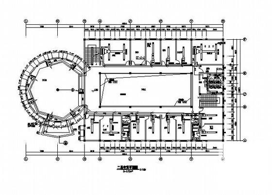 多层办公楼暖通空调施工设计CAD图纸 - 2