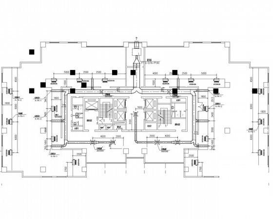 29层商业宾馆办公综合楼通风空调排烟系统设计CAD施工图纸（机房）(离心式冷水机组) - 1