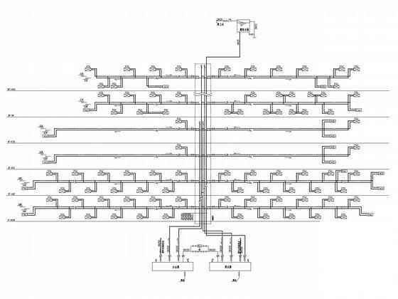 15层宾馆建筑通风空调系统设计CAD施工图纸（溴化锂直燃制冷系统） - 2
