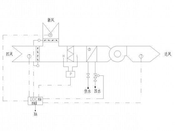 15层宾馆建筑通风空调系统设计CAD施工图纸（溴化锂直燃制冷系统） - 4