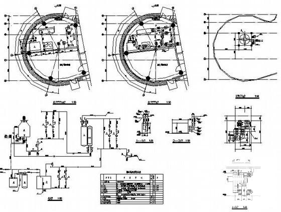3层图书档案馆暖通设计CAD图纸(风机安装) - 3