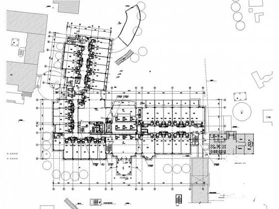 3层宾馆通风及防排烟系统设计CAD施工图纸（人防设计） - 2
