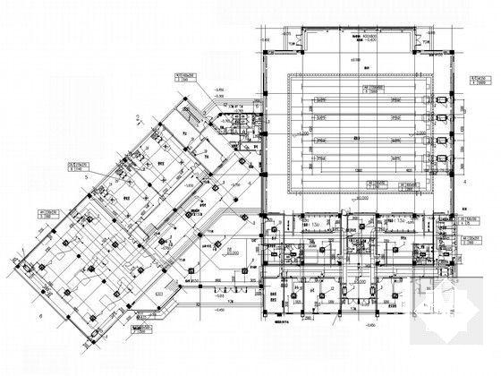 2层游泳馆建筑暖通空调及通风排烟设计CAD施工图纸 - 4