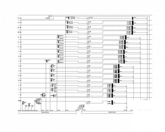 17层度假宾馆强电图纸（动力配电、变配电室、高低压接线） - 3