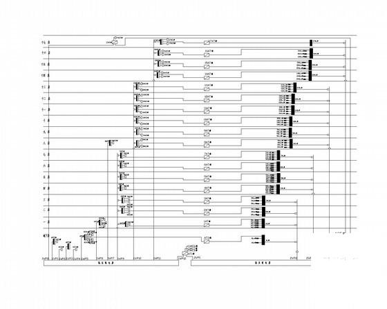 17层度假宾馆强电图纸（动力配电、变配电室、高低压接线） - 3