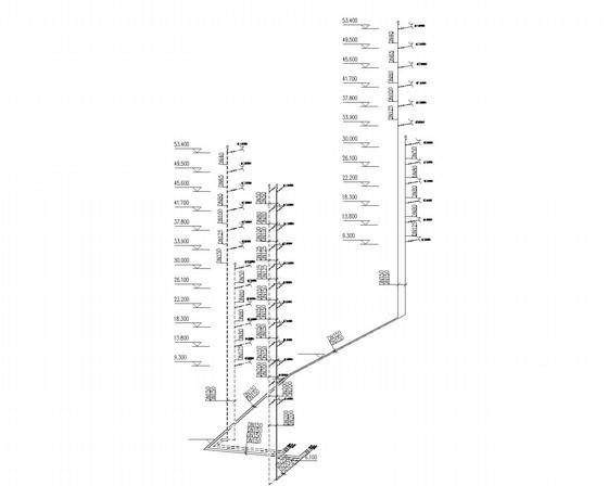 小型高层医院建筑空调系统设计CAD施工图纸（VRV系统冬季集中供热） - 3