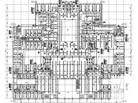 5层医疗建筑空调通风及防排烟系统设计CAD施工图纸（节能设计） - 2