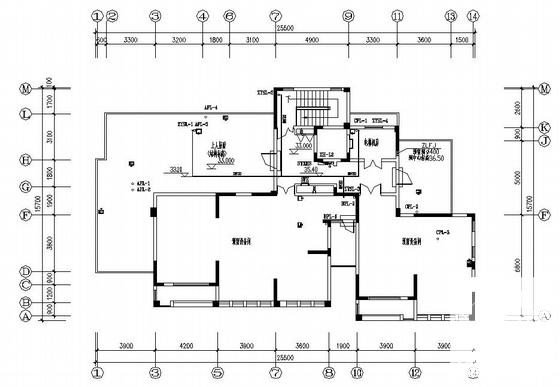 小高层给排水设计CAD施工图纸(市政污水管网) - 4