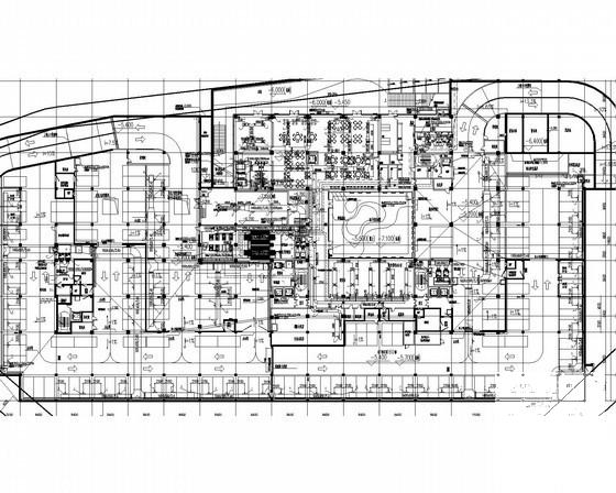 多层办公楼建筑空调通风系统设计CAD施工图纸（地源热泵） - 1