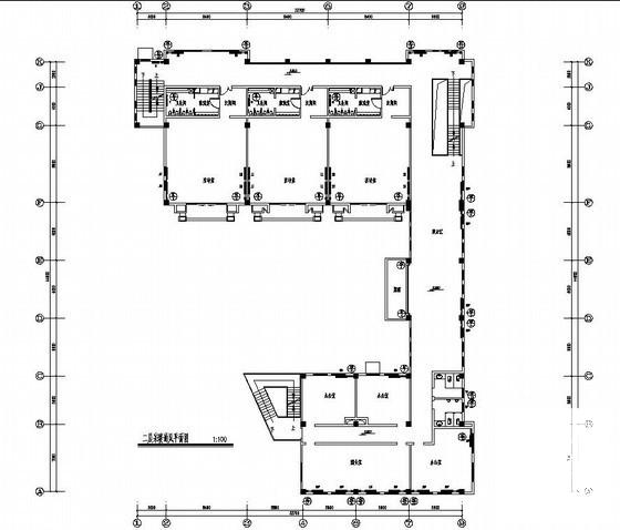 3层住宅楼小区幼儿园水暖设计CAD图纸 - 3