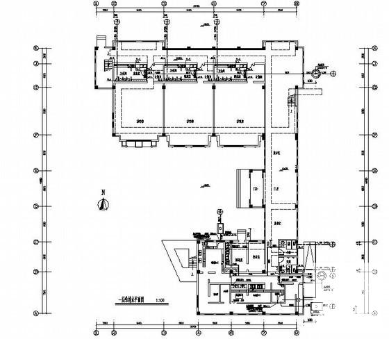 3层住宅楼小区幼儿园水暖设计CAD图纸 - 5