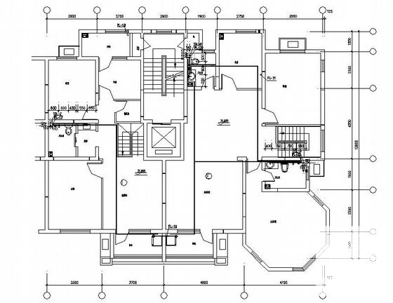 11层住宅楼给排水CAD施工图纸(喷淋系统设计) - 3