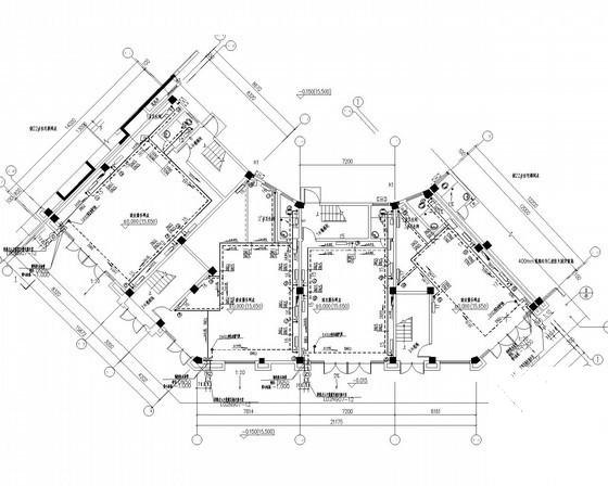 6层住宅楼安置工程散热器采暖通风系统设计CAD施工图纸（幼儿园） - 1