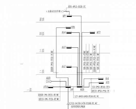 4层幼儿园综合楼强弱电CAD施工图纸（甲级设计院）(火灾自动报警) - 3