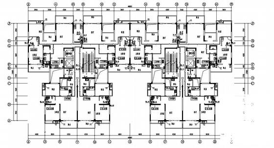 30层小区给排水设计CAD施工图纸(自动喷淋灭火系统) - 1