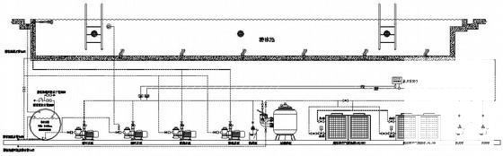 别墅游泳池给排水CAD施工图纸 - 1