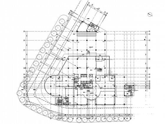 国内12层研发建筑给排水设计CAD施工图纸(自动喷淋系统图) - 1