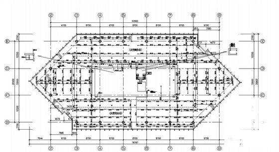 超高层科技大厦给排水设计CAD施工图纸(自动喷水灭火系统) - 1