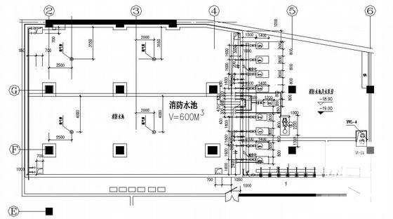 超高层科技大厦给排水设计CAD施工图纸(自动喷水灭火系统) - 4
