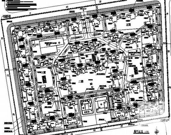 30层住宅楼小区采暖通风CAD施工图纸（13栋） - 2