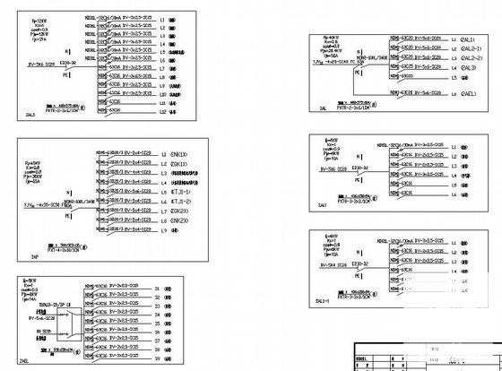 3层洗浴中心电气CAD施工图纸(防雷接地系统) - 3